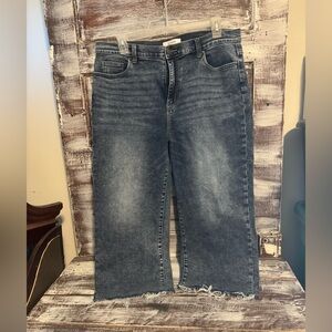 Zenana Outfitters Blue Cropped Jeans